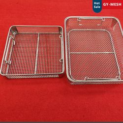 Stainless Steel Wire Mesh Basket for Chip Frying Servings Kitchen Use