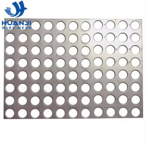 Customized 1mm 1.2mm Slotted Hole Hexagonal Decorative Precision Punching Perforated Sheet Metal