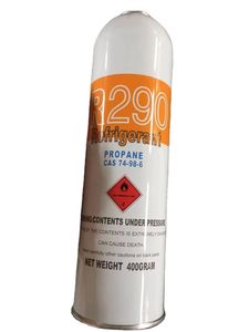 Factory Price Refrigerant Gas R290 Propane Gas Aresoal Can High Purity 99.9% Grade for Sale