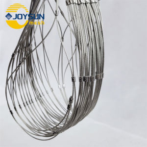 Stainless Steel Cable Mesh Safety Cover for Crane Floodlights - Fall Protection Net System