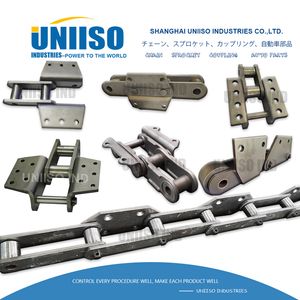 High-Performance Uniiso Bucket Elevator Conveyor Chain G4 Attachment