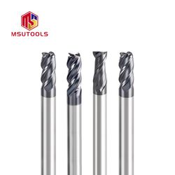 Solid Carbide 2mm End Mills CNC Milling Cutters for Carbon Steel Alloy Steel Cast Iron