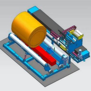 Anti Collapse Electric Automatic Heat Type Baler Machine with PLC Control System
