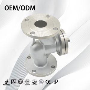 Stainless Steel Flow Control Non-Return Horizontal Check Valve with Flange End