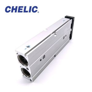 CHELIC Durable Td Double Rod Air Cylinder Long Service Life Dust Proof Pneumatic Cylinder