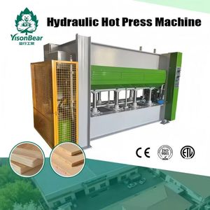 100t 5.5 Kw Hydraulic Power Hydraulic Hot Press Machine for Plywood Door Hot Press Type for Solid Wood Composite Boards