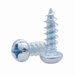 Versatile Self-Tapping Screws Made From Durable Carbon Steel