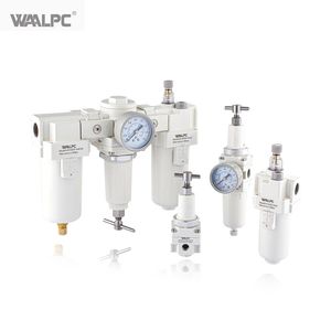 1/2'' 16bar Pneumatic Aluminum Alloy Air Filter Regulator Frl Low Temperature Cryogenic -40~60º C Pressure Reducing Valve for Heavy Duty Oil &Gas Industrial