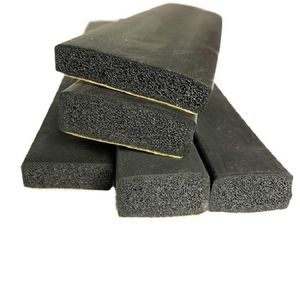 Self Adhesive Square Sponge Rubber Profiles EPDM Foam Seal Strip