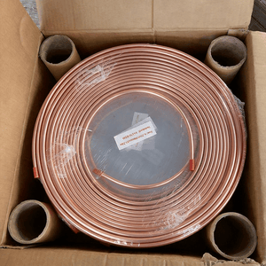 Thin Wall Small Diameter Air Conditioning Copper Pancake Pipe Tube Coils 99.9% Pure Red Purple Copper Capillary Pipe for Air Conditioner Refrigerator