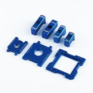 Precision CNC Milling Drilling Machining Aluminum Frame Electronic Hardware Metal Components