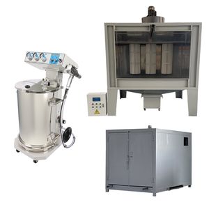 Galin Powder Coating Equipment with Powder Coating Oven and Spray Booth for Coating Line