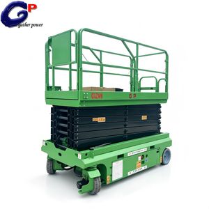13.8m Electric Scissor Lift: Curtis Control, 320kg Capacity, 24V/300ah Battery, 30A Charger.