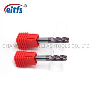 Solid Carbide Corner Radius End Mill Cutting Tools Corner Round Cutters