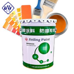 Jinling ODM&OEM Metal Paint Bright Color Single Component Alkyd Mixed Paint