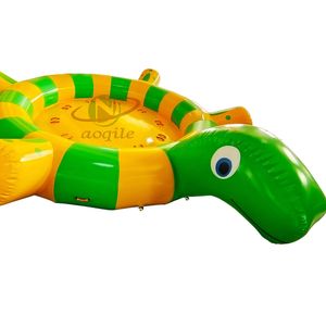 Customizedwater Toy Turtle Turtle Rotating Inflatable Disco Boat Towable UFO Water Sports Animal Boat