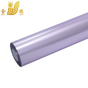 Jinsui Wholesale High Quality Purple White Pearl Matte Hot Stamping Foil for PVC Wood Picture Frame