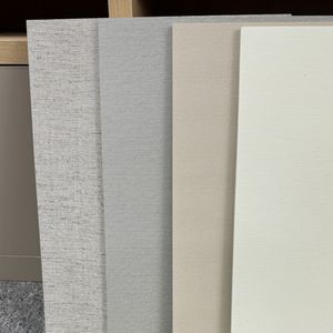 UV Design Anti-Scratch Slovant Resistant cloth Fabric PVC Film Foil for MDF WPC Wall Panles
