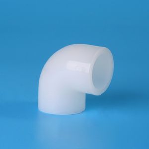 Corrosion-Resistant PVDF 90° Socket Weld Elbow for Chemical Pipelines
