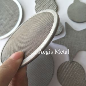 Gas Oil Liquid Filter Mesh 0.5um 1 2 3 5 10 Micron Stainless Steel 316L Sintered Filter Screen