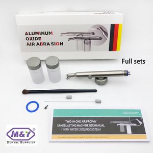 M&Y Dental 2in1 Aluminum Oxide Sandblaster Alumina Sander Gun Micro Sandblaster Orthodontic Sandblasting Air Polisher Dentist Tools