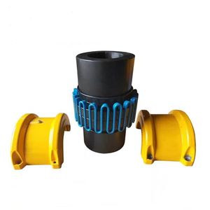 Connected Torque Transmission Customization Intermediate Shaft Grid Coupling Js Type Snake Spring Coupling