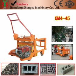 Hot Sale Diesel Engine Block and Brick Making Machine (QM4-45)