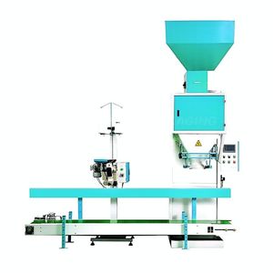 Semi-Automatic 5kg 10kg 25kg 50kg Weighing Filling Packaging Machine for Grains Rice Beans Sugar Granular Materials