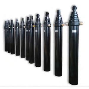Mining Industry Custom Double Acting Telescopic Cylinder Types Dump Truck Hydraulic Cylinder for Sale