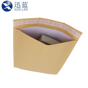 Biodegradable Customized Kraft Paper Mailer Corrugated Envelopes for Transportation