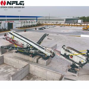 Jaw Crusher with Mobile Frame for Construction Waste