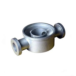 Custom SS304 SS316 3-Way Valve Body Casting for Ball Valve