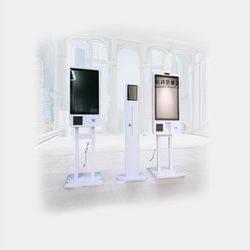 21.5 Inch Lobby Self Ordering Kiosk in Restaurant All in One Self Payment System Capacitive Touch Screen Kiosk