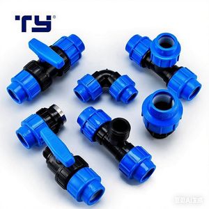 PP PVC CPVC Compression Irrigation Pipe Socket Coupling Tee Elbow Male Femal Adapter Fitting for HDPE Pipe