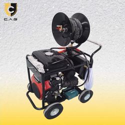5000psi High Pressure Cleaner 350bar Double Cylinder Diesel Engine Power Washer