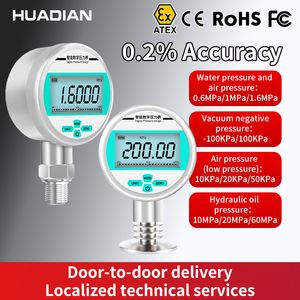 Digital Air Pressure Gauge Digital Gauge Pressure Digital Pressure Meter Electronic Air Pressure Gauge 300psi to Kg Cm2