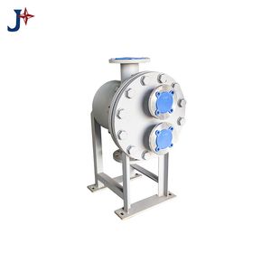 Energy Efficient Circular Plate and Shell Heat Exchanger for Steam Heating and Liquid Cooling