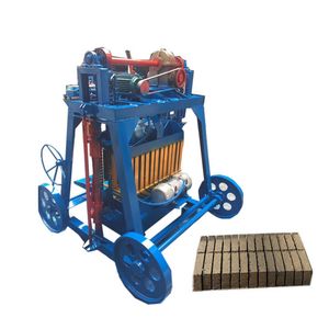 Egg Laying Concrete Cement Solid Block Making Machine Hollow Brick Making Machinery