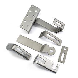 Custom Heavy Duty Stainless Steel Solar PV Roof Brackets Stamping Bending OEM Service Solar Mounting L Brackets and Tile Roof Hook Hardware System