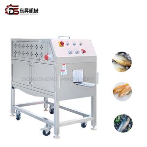 Fish Scale Cleaning Machine; Seafood Processing Production Line Equipment