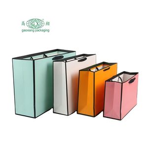Wholesale Custom Luxury High Quality Gloss/Matte Laminated Gift Shopping Paper Bag