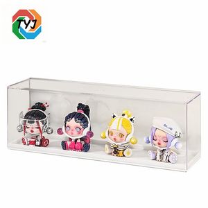 Multi-Tier Cosmetic Storage Modern Rectangle Transparent Makeup Box Acrylic Storage Box
