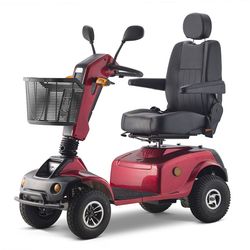Long Range Electric Mobility Scooter Waterproof Safe Comfortable for Seniors