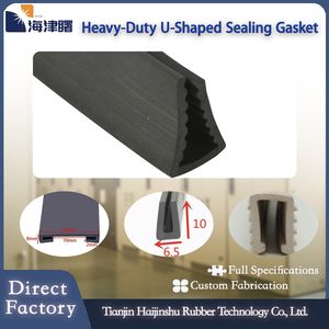 High-Quality EPDM U-Shaped Self-Adhesive Weather Seal