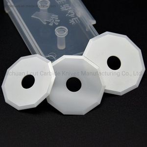 Customized Precision Industrial Zirconia Ceramic Knife Razor Blades for Film, Textile, Fabric Cloth &Plastic Slitting and Cutting