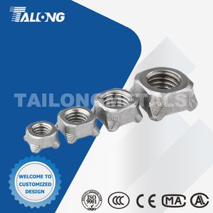 Stainless Steel Metal Manufacturer Square Weld Nut DIN 928 Square Weld Nuts