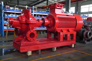 Efficient Horizontal Split Centrifugal Dewatering Fire Water Pump