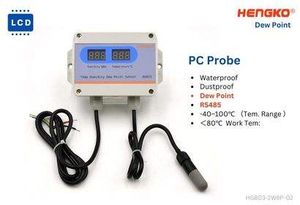 Hg803 Industrial Split Probe Modbus-RTU RS485 Humidity and Temperature Transmitter with Display for Flower Breeding Labs