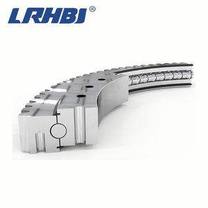 Large Size Four Point Contact Thin Section Bearing Xrua Xru Fpx PSU Series Slewing Bearing for Mixer Arm Excavator Swing Machinery Gear