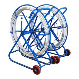 10mm 11mm 12mm 13mm 200m 250m 300m 350m Fiber Optical Cable FRP Fiberglass Cable Snake Duct Rodder for Fiber Laying Project Use